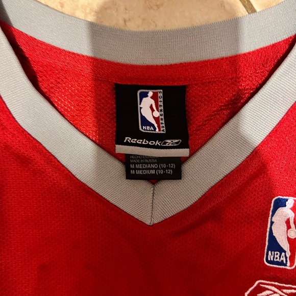 Vintage Houston Rockets Tracy McGrady #1 Reebok Youth Jersey โ Medium (10-12) - Picture 2 of 4